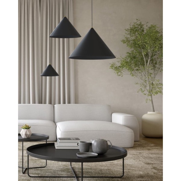 Плафон Nowodvorski Cameleon 8065 Zenith S Black E27 1x10W IP20 - фото №1