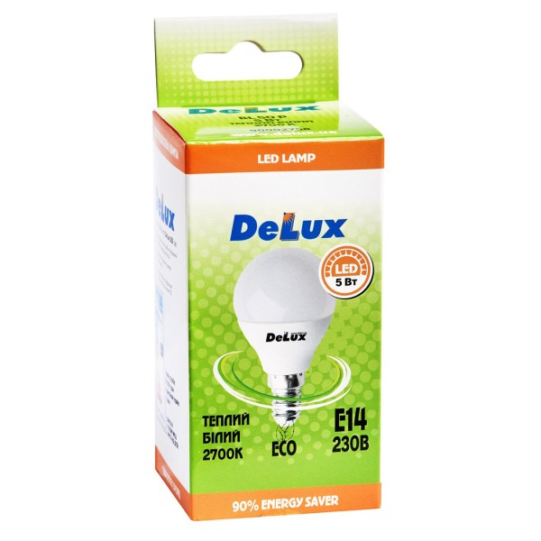 Світлодіодна лампа DELUX BL50P 5Вт 2700K 220В E14 - фото №2