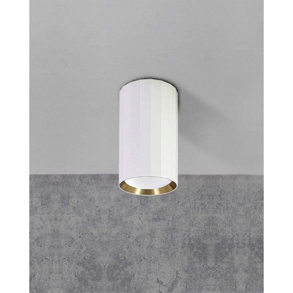 Точковий світильник Goldlux 323460 Nicea GU10 1x10W IP20 білий - фото №1