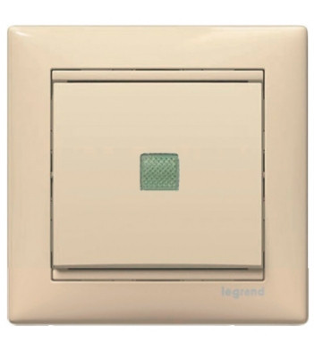 Механізм перехресного вимикача Valena з підсвічуванням слонова кістка - фото №1