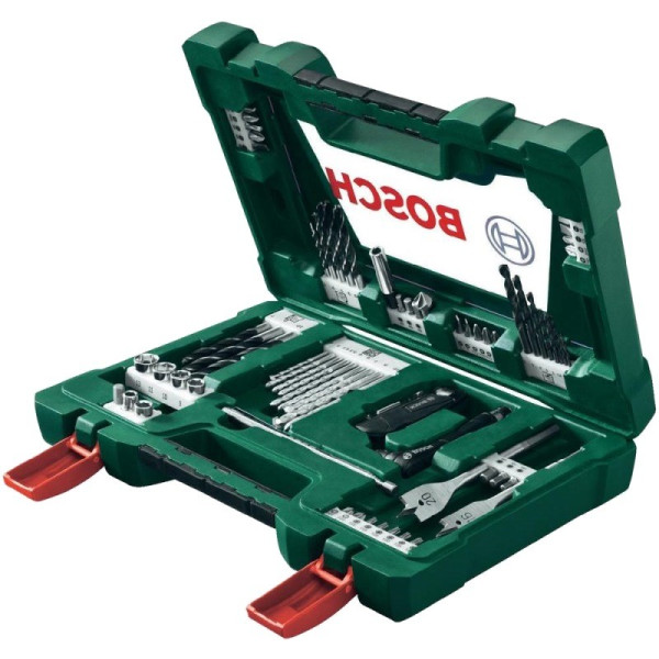 Комбінований набір свердлів та біт із шуруповертом Bosch V-Line-68 - фото №3