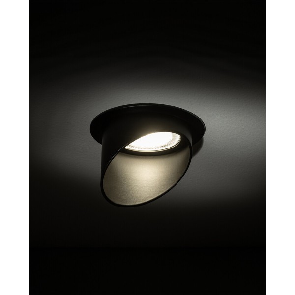 Точечный светильник Nowodvorski 10491 Solta GU10 1x10W IP20 черный - фото №1