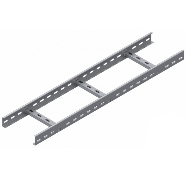 Лестничный лоток METAKSAN FKM 840 12 PG 400х80 3000мм 1,2мм - фото №1