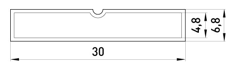 З'єднувальна кабельна гільза E.Next e.tube.stand.gty.10 луджена мідна (s041005) - фото №1