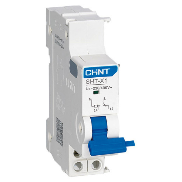 Независимый расцепитель Chint SHT-X1 AC230В/400В для NXB(LE)-63 (814989)
