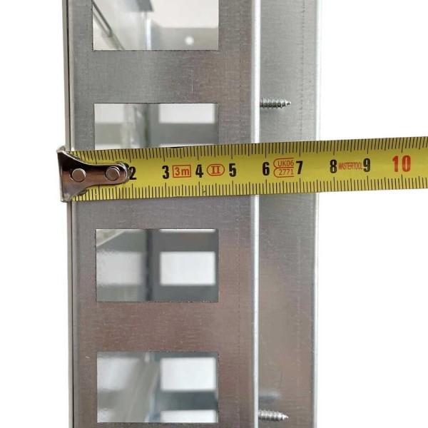 Бокс монтажний пластиковий СКІМ під 1ф.ліч 12мод. 300х400х220 IP65 прозора дверка ( С10702006 ) - фото №7