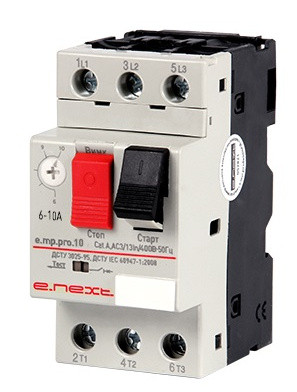 Автомат захисту двигуна e.mp.pro.10 6-10А