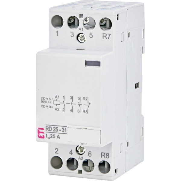 Контактор ETI 002464012 RD 25-31 (230V AC/DC) (AC1)