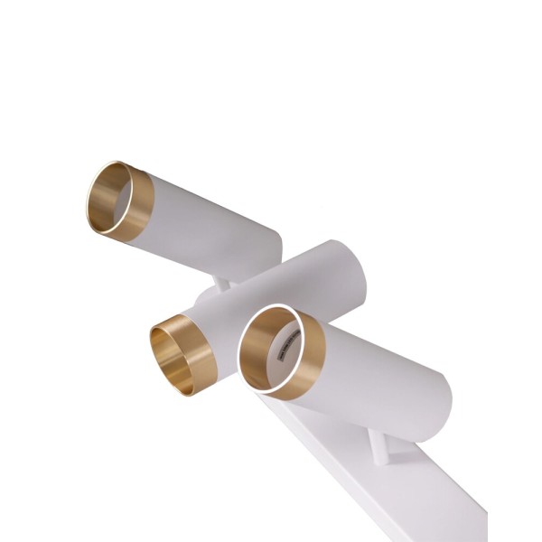 Светильник поворотный, спот Goldlux 326522 Fado GU10 5x10W IP20 белый - фото №2