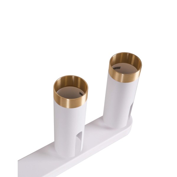 Светильник поворотный, спот Goldlux 326522 Fado GU10 5x10W IP20 белый - фото №3