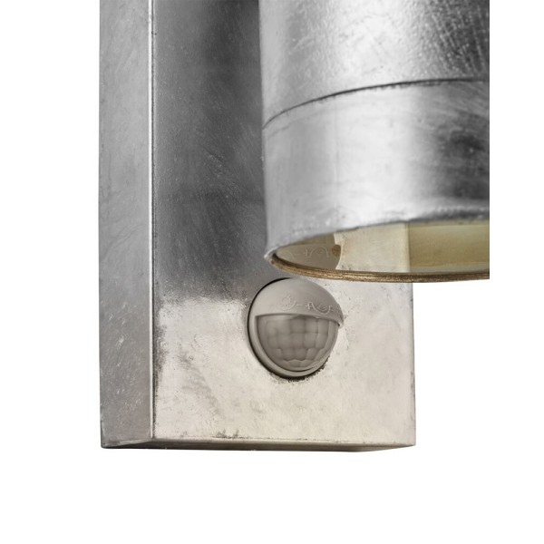 Вуличний світильник з датчиком руху Nordlux 21519131 Tin GU10 2x25W IP54 сріблястий - фото №4