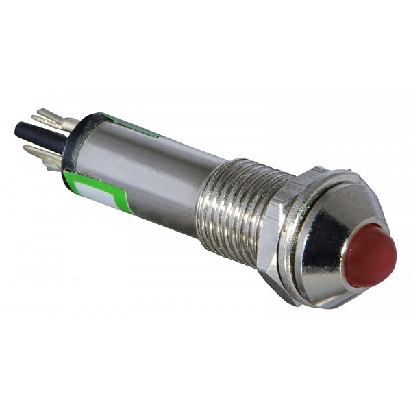 Сигнальна арматура Аско-Укрем AD22B-8 220В АС червона (A0140030085)