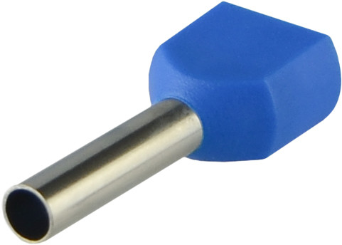 Наконечник Аско-Укрем ТЕ 2,5-13 изолированный синий 100шт (A0060120009)