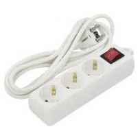 Удлинитель Sokol на 3 места с заземлением и выключателем 3м (7.5.1.165702)