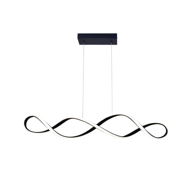 Подвесной светильник, люстра Goldlux 331052 Infinito Led 1x34W 4000K 5300Lm IP20 Черный - фото №2