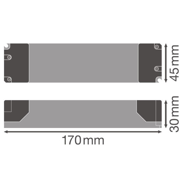 LED драйвер Ledvance DR-VAL-120/220-240/24 10х1 120Вт (4058075240131) IP20 - фото №1