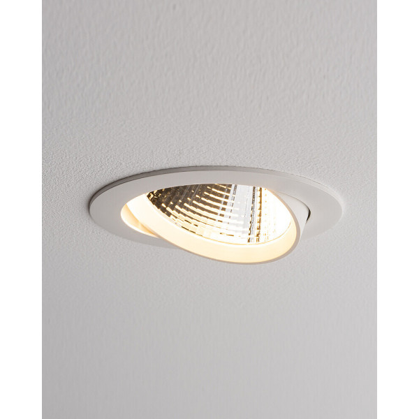 Точковий світильник Nowodvorski 10555 Egina LED 1x15W 3000K 1100Lm IP20 білий - фото №3