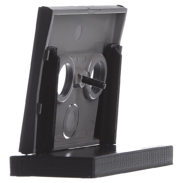 Накладка для антеної розетки 2/3 отвори антрацит Berker K.1 - фото №3