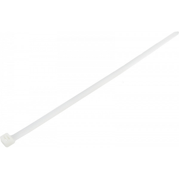 Нейлоновий хомут Аско-Укрем 5x350 білий (100шт)