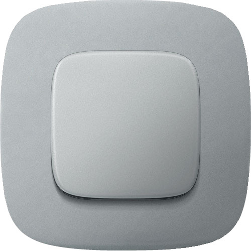 Рамка одноместная Legrand Valena Allure алюминий - фото №2