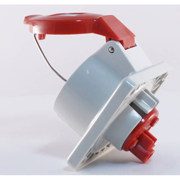 Прямий силовий роз'єм WALTHER WL410406 (3P+E) 16А 380V IP44 - фото №4