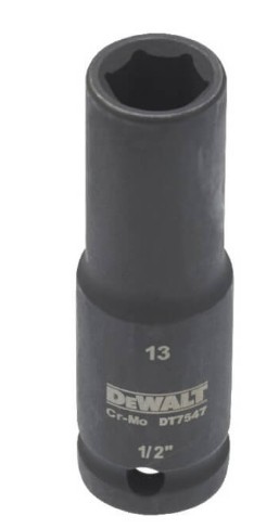 Подовжена головка торцева DeWALT DT7547 Impact 13мм