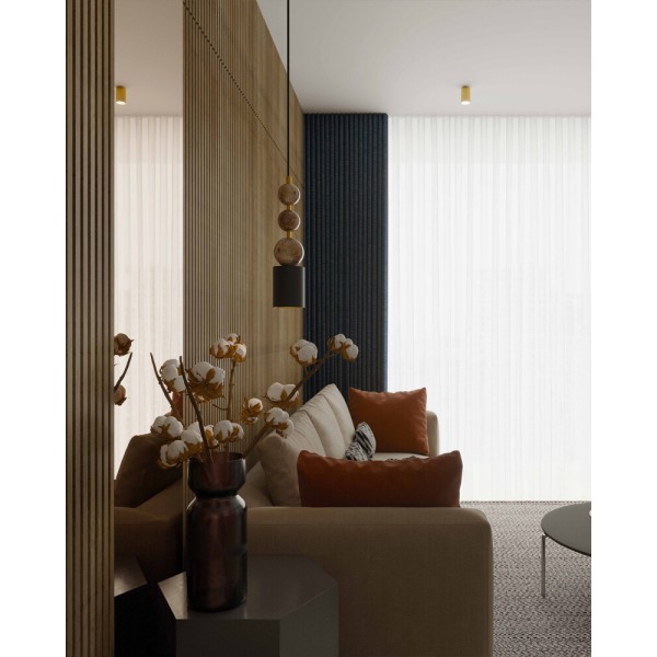 Підвісний світильник, люстра Pikart 34985-2 GU10 1x60W IP20 чорний - фото №2