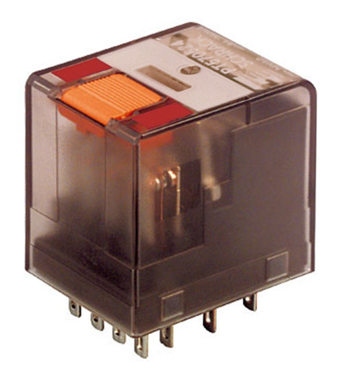 Миниатюрное реле Schrack PT270024 24В DC 12А