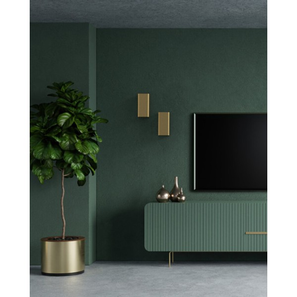 Бра, настінний світильник Nowodvorski 10455 Bergen GU10 2x10W IP20 золотий - фото №1