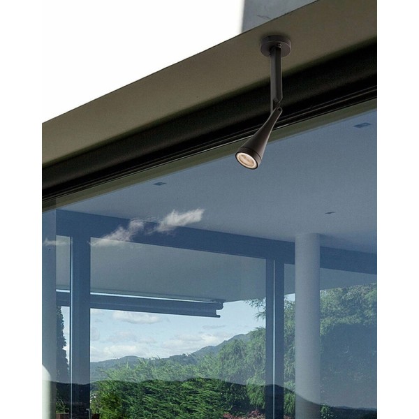 Вуличний світильник Nowodvorski 9562 Ottawa GU10 1x10W IP44 графітовий - фото №2