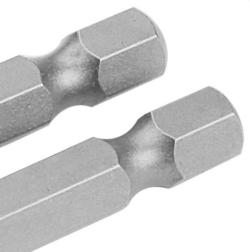 Шестигранные биты Tolsen S2 4х50мм (2шт) - фото №2