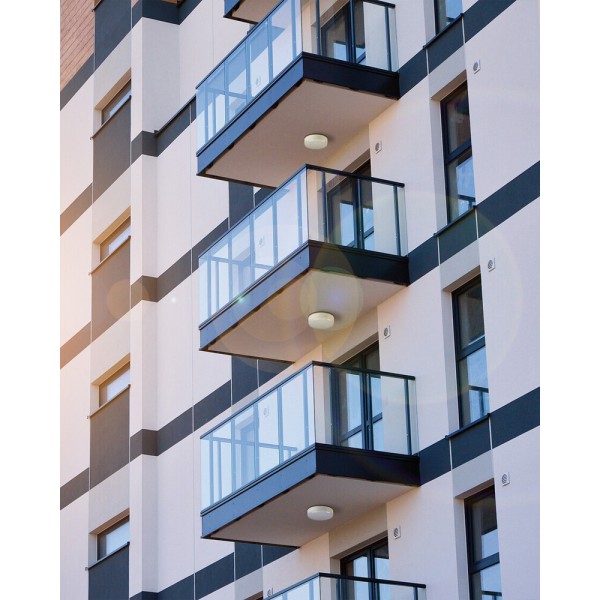 Вуличний світильник з датчиком руху Kanlux 37301 Iper LED 1x35W 4000K 4200Lm IP65 білий - фото №1