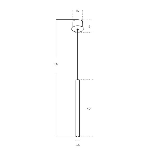 Подвесной светильник, люстра Azzardo AZ5741 Ilios LED 1x4W 3000K 320Lm IP20 черный - фото №2
