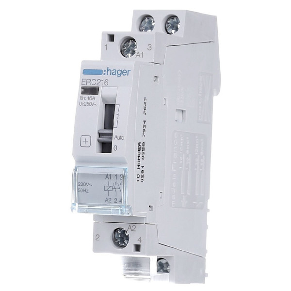 Реле проміжне ERC216, 2НО, 230В, Hager