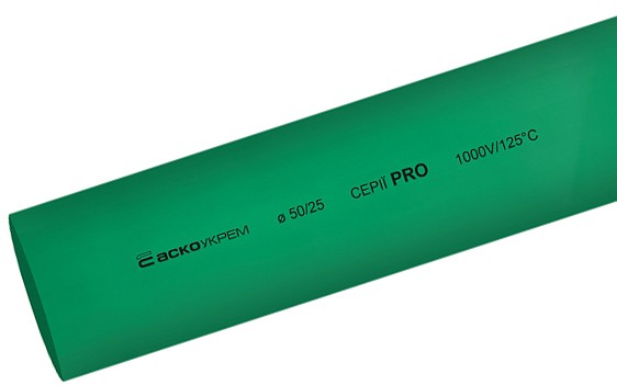 Термозбіжна трубка Аско-Укрем PRO Ø 50,0/25,0 зелена (A0150040605)