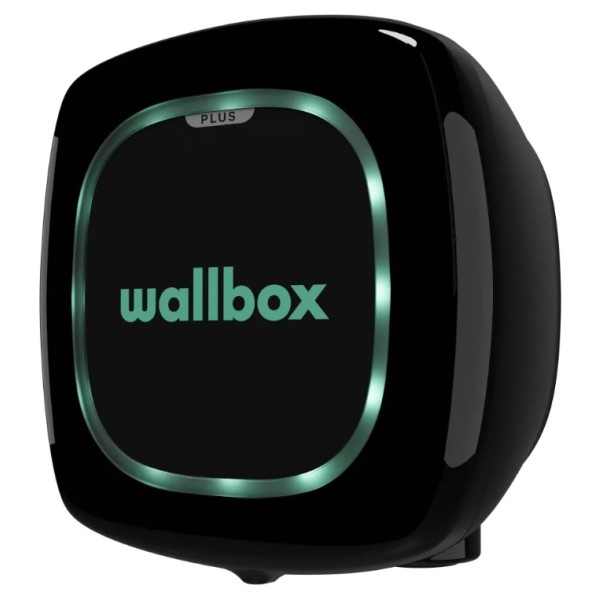 Зарядна станція Wallbox Pulsar Plus 22кВт Type 2 кабель 7м чорна (PLP1-M-2-4-9-002) - фото №1