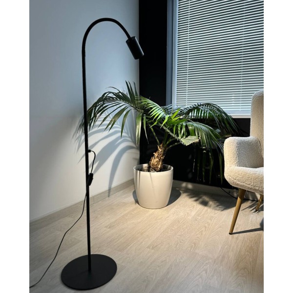 Торшер Nowodvorski 8935 Eye Flex GU10 1x10W IP20 черный - фото №1