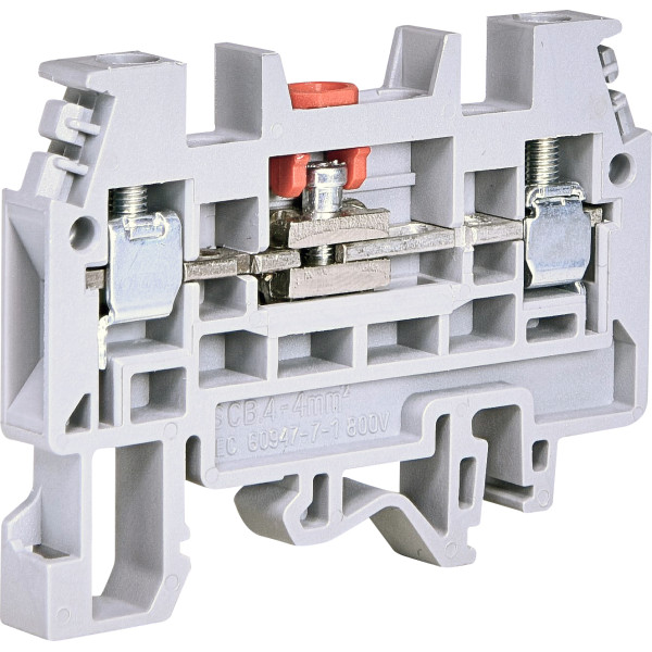 Вимірювальна клема ETI 003903218 ESC-SCB.4 (4мм² сіра)