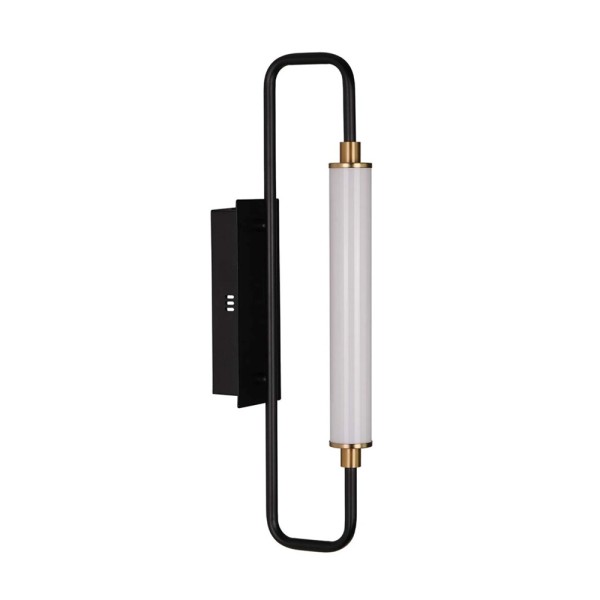 Бра, настінний світильник Goldlux 333988 Felicja LED 1x10W 4000K 1500Lm IP20 чорний