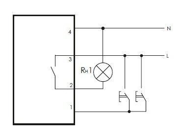 Імпульсне реле F&F BIS-403 10А з затримкою часу - фото №4