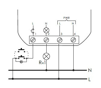 Імпульсне реле F&F BIS-403 10А з затримкою часу - фото №5