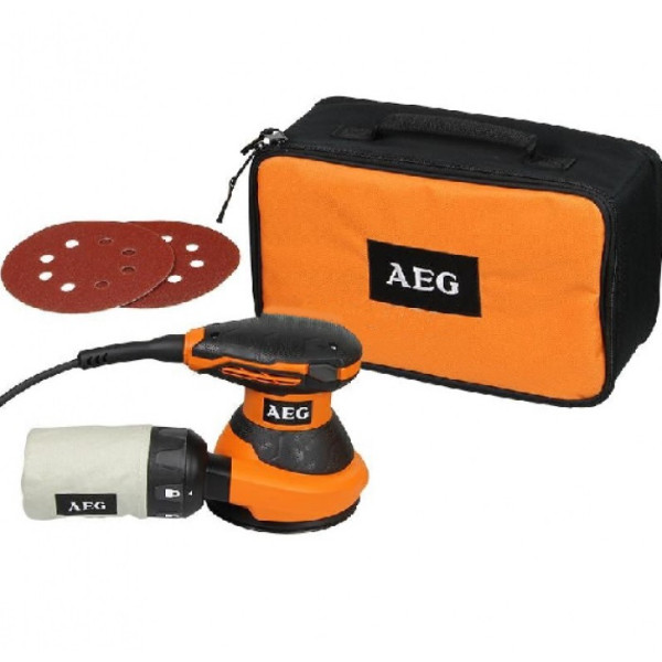 Ексцентрикова шліфувальна машина AEG 4935416100 300Вт - фото №2