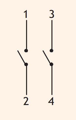 Кулачковый переключатель ETI 004773011 CS 32 91 U (2p «0-1» 32A) - фото №2