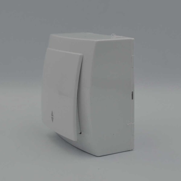 Вимикач Nilson Themis білий 1кл прохідний ( 26111007 ) - фото №2