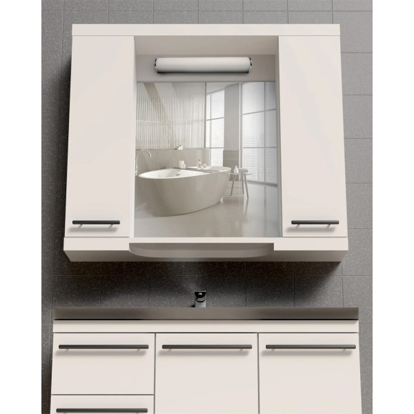 Світильник підсвітка для дзеркала Goldlux 328618 Alex LED 1x8W 4000K 1000Lm IP44 хром - фото №1