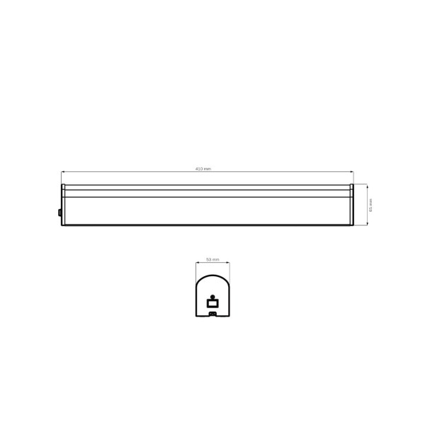 Світильник підсвітка для дзеркала Goldlux 328618 Alex LED 1x8W 4000K 1000Lm IP44 хром - фото №4