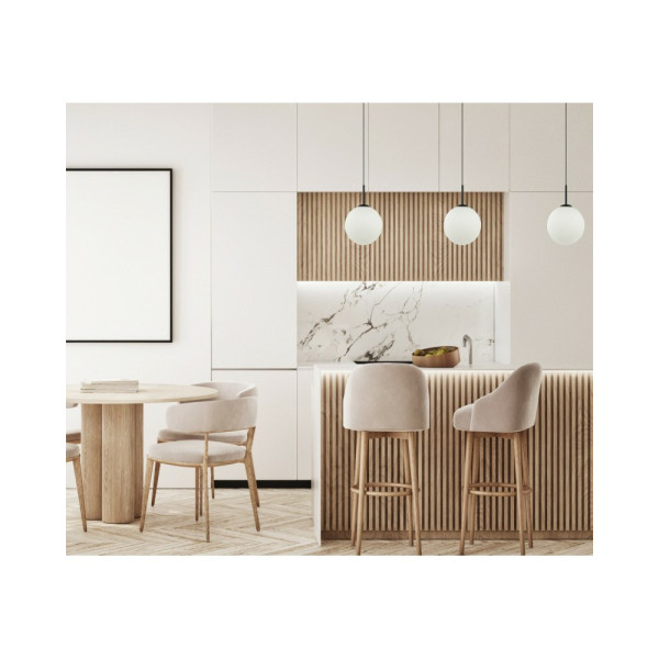 Подвесной светильник, люстра Italux PND-5578-1L-BK Deore E27 1x40W IP20 Черный - фото №2