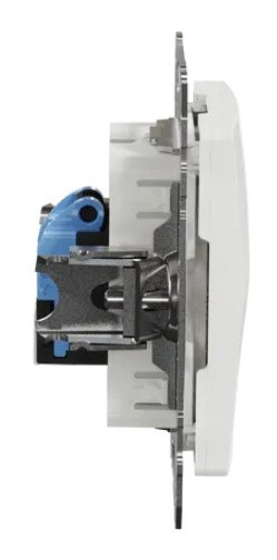 Комп'ютерна розетка Schneider Electric Sedna Design & Elements RJ45 кат. 6 STP біла SDD111461 - фото №2