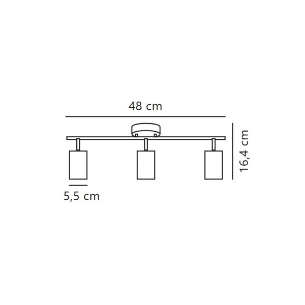 Светильник поворотный, спот Nordlux 2113270101 Explore GU10 3x7W IP20 белый - фото №2