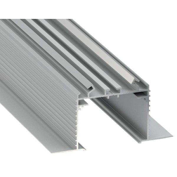 Профіль монтажний для світлодіодної стрічки Lumines Talia M3 срібло